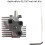 Radiator for  Kobra S1/S1 Combo, 3D Printer Extruder Replacement Parts 5