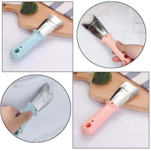 Ice scraper - Not specified - 2 pieces - Stainless steel - Ergonomic - Durable 1