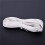 4 PeçA 10M RJ11 Conector de Telefone Cabo de ExtensãO Branco 4
