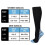 Compression Socks - Unisex - Running - 3 Pairs - Grey, Beige, Blue 2