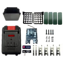 For Dartek A3 18650 Battery 20Core Battery Storage Box Case 7MOS 3-Alloy Equalizer Circuit Protection Board