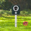 Multi Functional Solar Outdoor Ultrasonic Animal Repeller Bird Mice Fox Repeller Repellent Garden 2