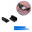 10 pcs Silicone USB port plug dustproof plug stopper protection cap black 7