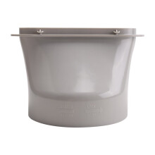 15CM Portable Air Conditioner Window Exhaust Duct Pipe Hose Interface Connector(Flat Nozzle)