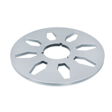 1/4 10Inch Empty Tape Reel Aluminum Alloy Reel Tape Recorder Accessories Empty Disc Opening Machine Parts for Nab Silver