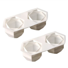 Diamond Candle Mold Magic Geometric Shape Chocolate Mousse Mold Making Kit Fondant B