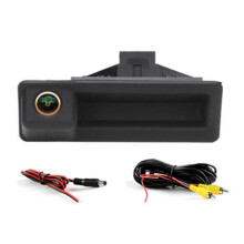 Carro AHD 1080P Câmera de Ré À Prova D'Água para  E90 E91 E92 E93 M5 E39 E60 E61 Câmera de Assistência de Estacionamento