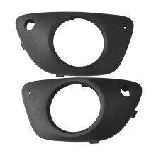 Pair Front Bumper Fog Lamp Trim Bezel Fog Light Decorative Cover for Macan 95B 2014-2017 95B807795B 95B807796B