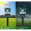 Ultrasonic Solar Animal Repeller Professional LED Solar Powered Bird Repeller with PIR Motion Sensor 2