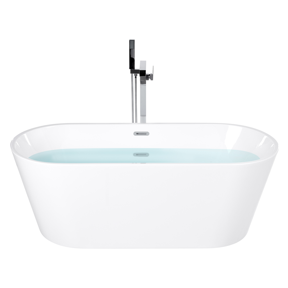 Beliani Freestanding Bathtub Havana 1700 X 730 Mm White