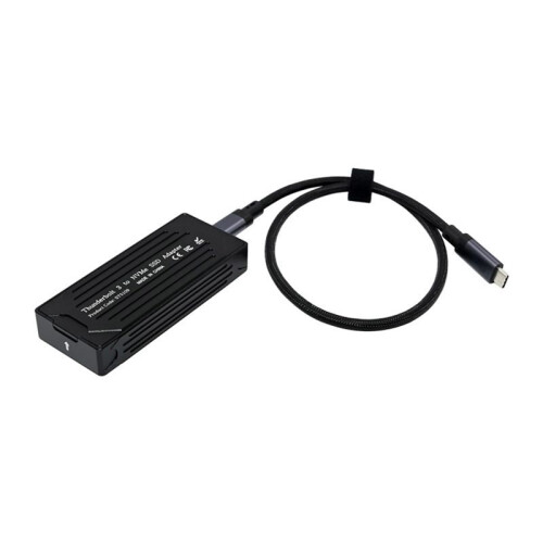 Usb Type-C  3 Till M.2 Nvme SSD-Hårddiskhölje 40gbps Stöder M.2 M Key och M.2 B & Mkey Nvme