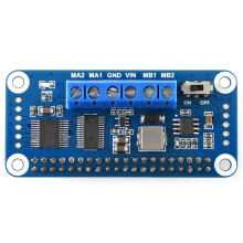 Placa Controladora de Motor para Raspberry Pi PCA9685 Interfaz I2C para Auto Inteligente DIY