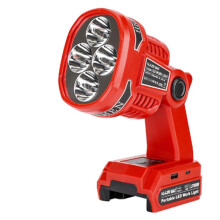 For 14.4-20V Lithium Ion Batteries LED Work Light Jobsite Light Cordless Handheld Spotlight