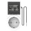 Thermostat Socket, Heating Cooling Digital  with Cable with Waterproof , LCD Screen  Socket Probe EU Plug 1