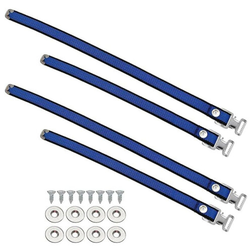 Professional Drywalls Stilts Replacement Straps Set with Hardware Nylon Adjustable Bands Belt Painter Walking 2