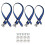 Professional Drywalls Stilts Replacement Straps Set with Hardware Nylon Adjustable Bands Belt Painter Walking 5