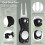 For Skylety 4 Pcs  Divot Repair Tool Metal Foldable  Divot Tool with Magnetic - Button 3