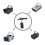 Fog Machine Wire Remote Control Portable XLR for 400W 900W Smoke Machine 10