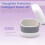 Portable Ultraviolet Rays Pacifier Sterilizer That Can Hold 2 Pacifiers, UV-C Denture Sterilizer for 4 Dentures. 8