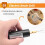 Electric Resin Drill Set,Including Eye Screws,Twist Drill Bits Tools,Electric  Drill for DIY Keychains Crafts Making 4