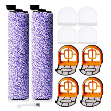 Replacement Roller Brush and Foam Filters for  AW201 AW302 WD201 WD100 WD200 WD101 Vacuum Cleaner Accessories