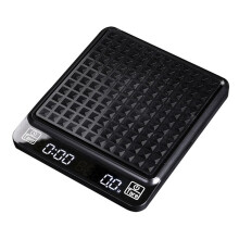 Digital Coffee Scale with Timer, Scale Timing Rechargeable Coffee Scale for Pour over and Drip Coffee, 3kg/0.1g