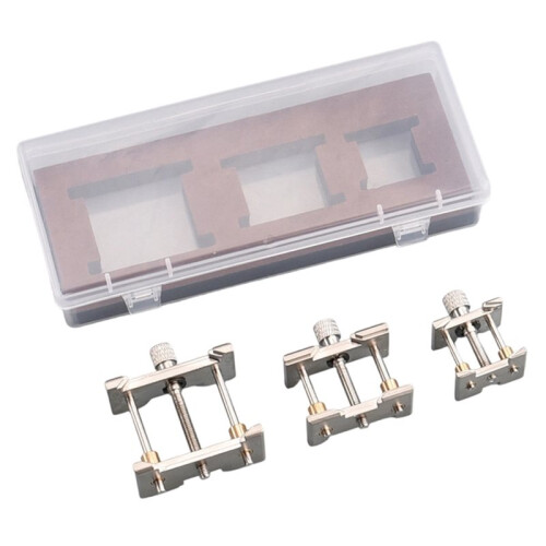 3 Sizes Adjustable Watch Movement Holder Watchmakers Repair Tool Large Medium and Small Movement Fixed