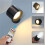 Glow Right  Halo Lux,Glow Right Everywhere Light,Glow Right Lights,USB Rechargeable Lights Black 3