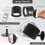 Glow Right  Halo Lux,Glow Right Everywhere Light,Glow Right Lights,USB Rechargeable Lights Black 6