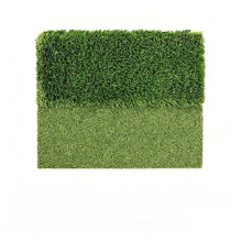 Tapete de Práctica de Dual-Turf - Portátil y Plegable para Entrenamiento en Interiores/Exteriores con Superficies de Calle y Rough