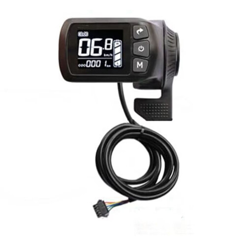 E-Bike LCD-Display-Panel Daumengas Elektroroller GZ3 für Ebike-Controller 24V 36V 48V 1