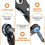 Right Angle Screwdriver Set -  Ratcheting 90 Degree Offset Wrench Kit 6