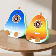 --Lautsprecher, Tragbar, RGB-Beleuchtung, HiFi-Soundbox, Kabelloser MP3-Player, Avocado-Förmiges Kabelloses Ladegerät, Blau