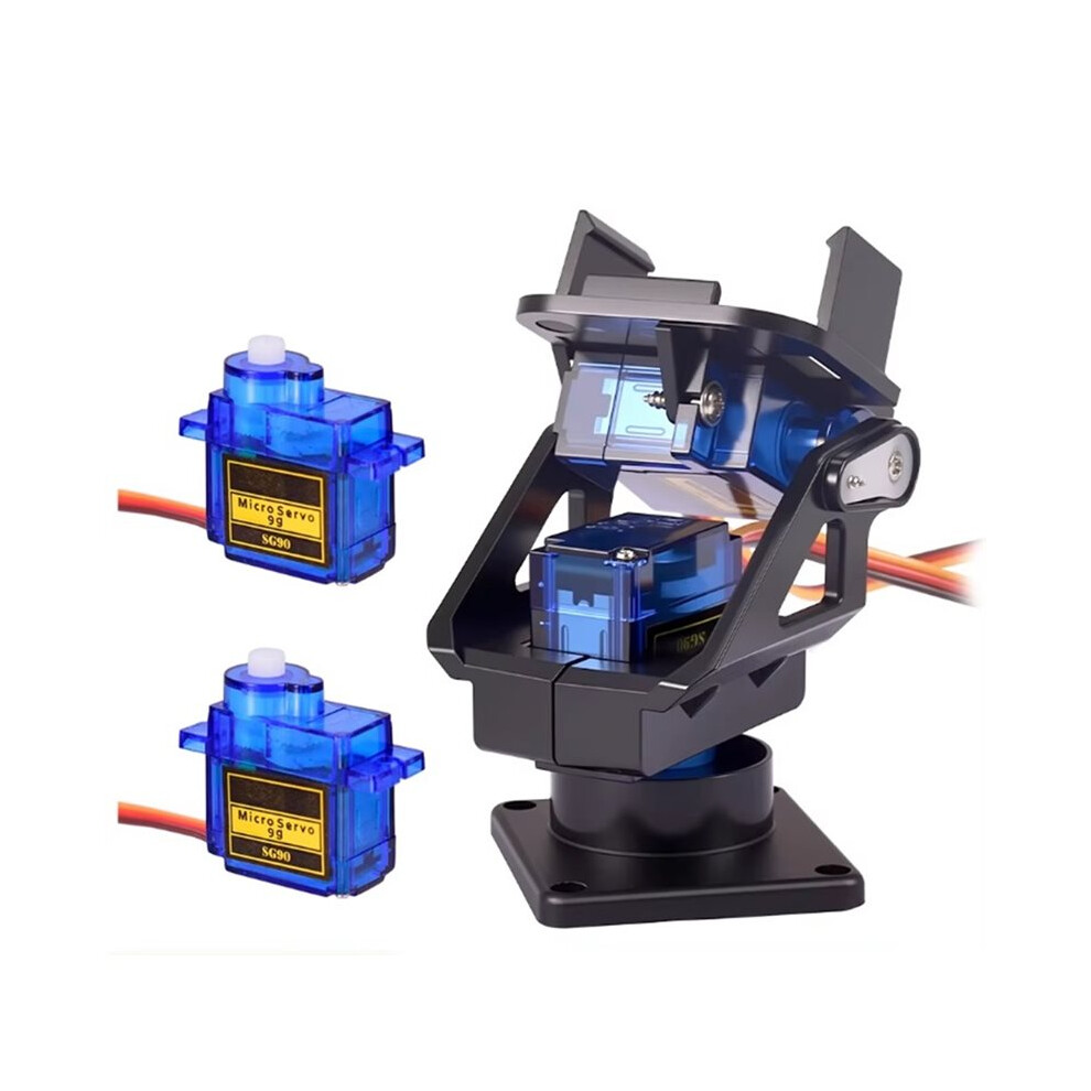 Mg90s/Sg90 Camera Platform 20G Fpv Camera Mount Dual Axis Servo Gimbal 28X28mm Camera With Two 9G Servo For Fpv 4711174244362