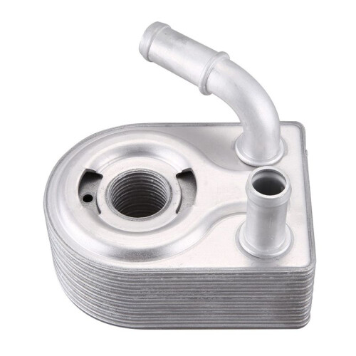 2X New Aluminum Engine Oil Cooler 7S7G6B856CA Fit for 1