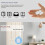 3X Tuya Zigbee Door Window Sensors Wireless  Life Magnetic Door Sensor APP Remote Control 9