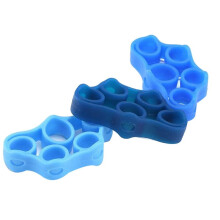 12x Finger Stretcher Resistance Bands Hand Extensor Exerciser Finger Grip Strengthener Strength Trainer
