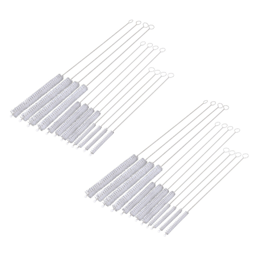 24-Piece Drinking Straw Cleaning Brush - (12Inch, 10Inch, 8Inch) -Bendable Cleaning Brush For Multiple Size Straws 4711535798596