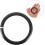 4Pcs Bicycle Tapered Fork Spacers Set 1.5 Inch Alloy Headset Base Rings 7