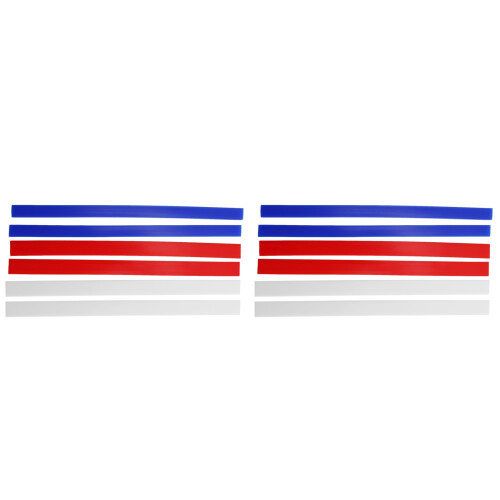 2X Silicone Measuring Dough Thickness Strips 38cm,Rolling Pin Spacers Sticks for Baking,3 Size Dough Rolling Strips