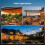 Solar String Lights for Outdoor Use,Waterproof Solar-Powered Patio Lights with LED Bulbs Remote Control for Yard 6