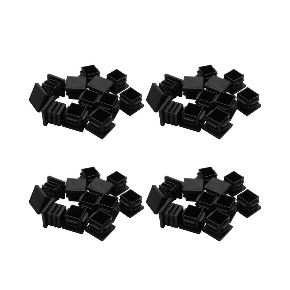 48 Pcs 19Mm X 19Mm Blanking End Caps Square Tubing Tube Insert Plastic 4712564431737
