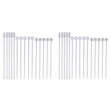 Edelstahl Cocktail Picks Martini Picks Set (30 Stück)