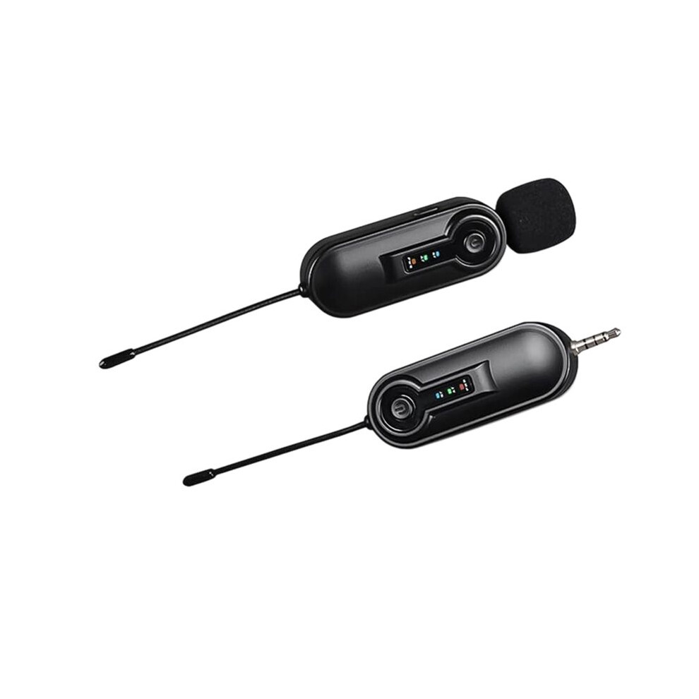 Uhf Wireless Lavalier Microphone 50M Effect Transmission For Smartphone Vlog Video Recording Interview Live Streaming 6032129637052