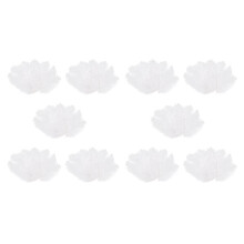 100 Pieces White Natural Ostrich Feather 20-25cm Wedding DIY