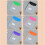 Binder Pocket Organizer Folders, 36 Pack Expandable Folders Plastic Envelopes Binder Folders for 2/3/4 Ring Binder 7