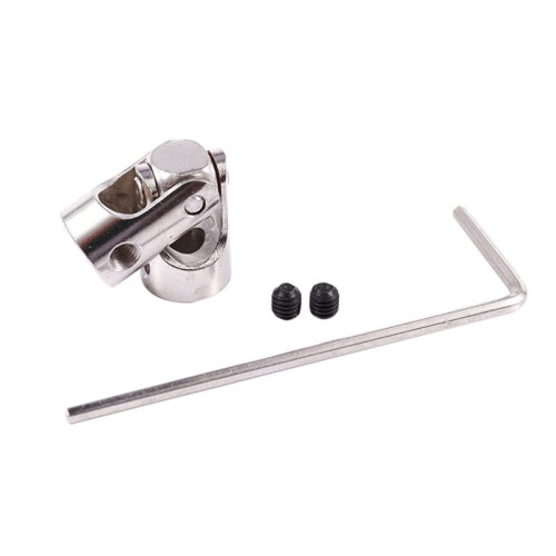 3X RC Model Ship Rotatable  Universal Joint Joint Connection 4mm to 3mm 2