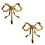 2X Bow Hook Single Hanger Gold Coat Hooks Bow Shaped Wall Hook Wall Hanging Coat Hook Bathroom Wall Hook,B 1