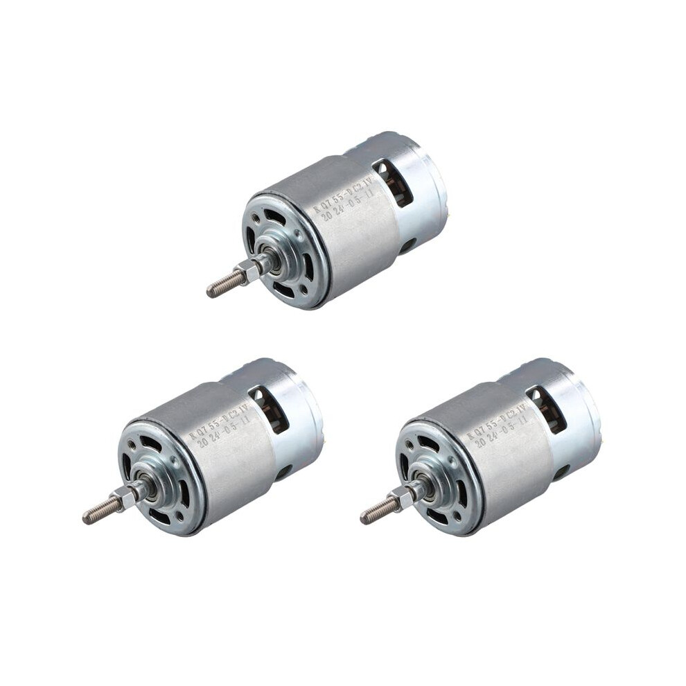 3X 755 Motor For Weed Trimmer 21V Grass Cutter Motor With Long Shaft For Efficient Weed Cutting And Trimming 4711012947431