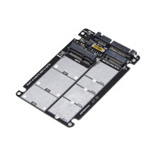 Adaptador SSD A  M.2 NGFF SSD Placa Adaptadora de Disco MSATA A  M.2 NGFF A